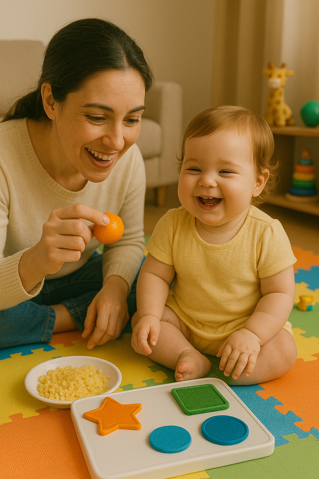 Shape Sorting Activity for 1-2 Year Old Baby | भारत में बच्चों के लिए फॉर्म और रंग पहचान खेल