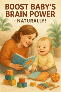 How to Increase Your Baby's Brain Power Naturally: 10 Expert-Backed Tips for Smart Growth (0β2 Years)
