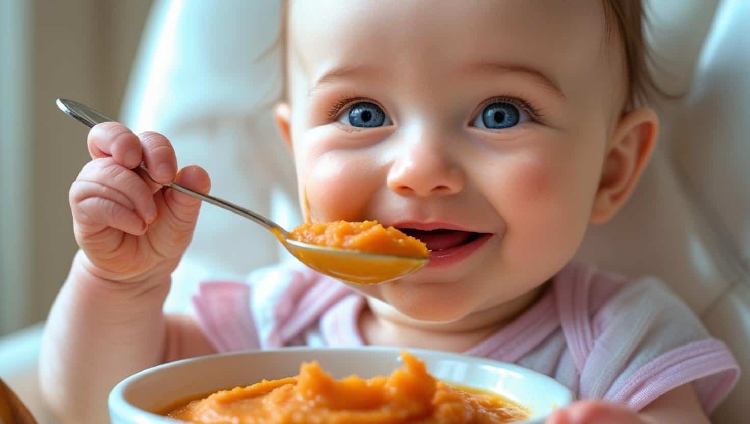 6 to 12 Months Baby Food Chart PDF